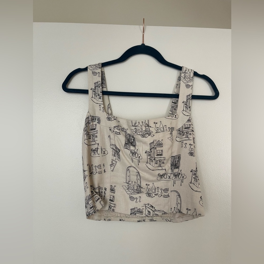 Abercrombie Crop Tank (size small)